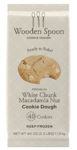 Macadamia Nut cookie dough packaging