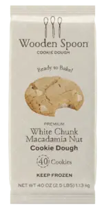 Macadamia Nut cookie dough packaging
