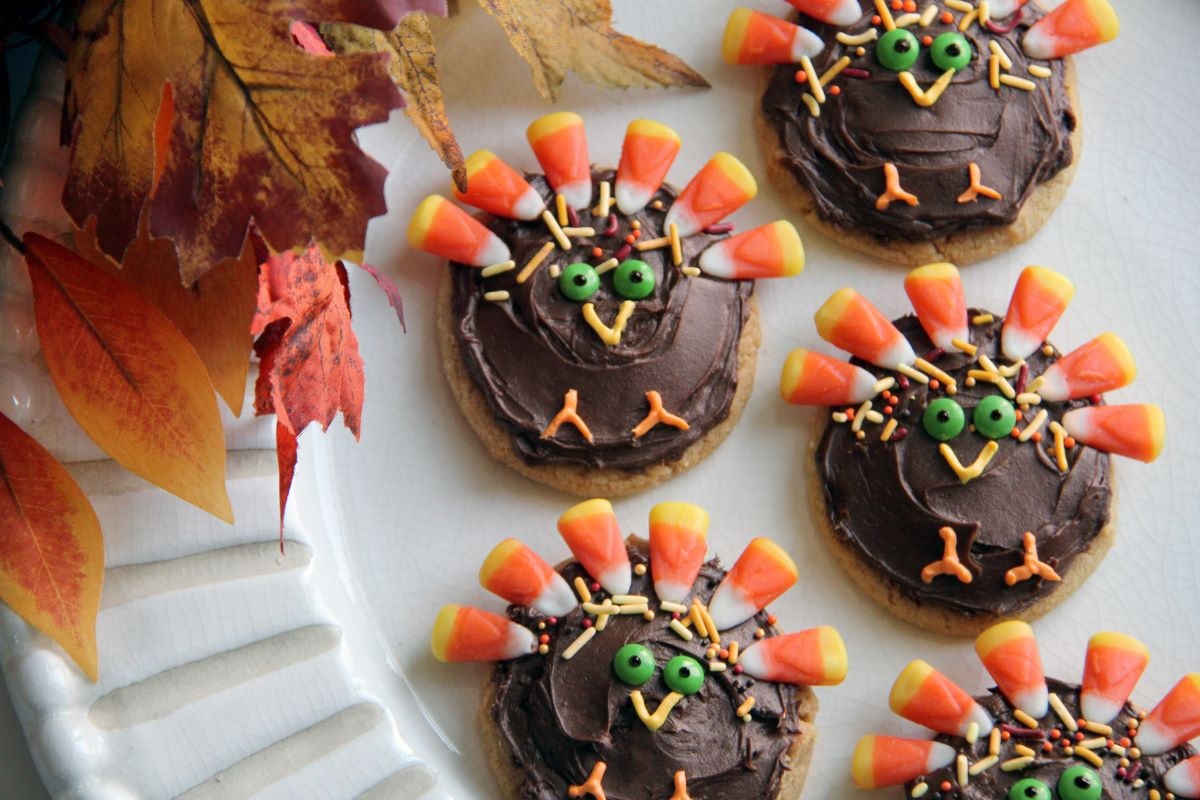 Peanut Butter Turkey Cookies